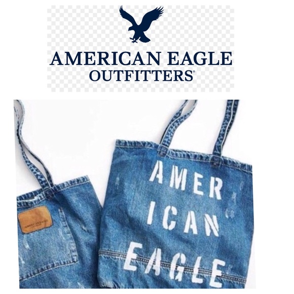 american eagle denim bag